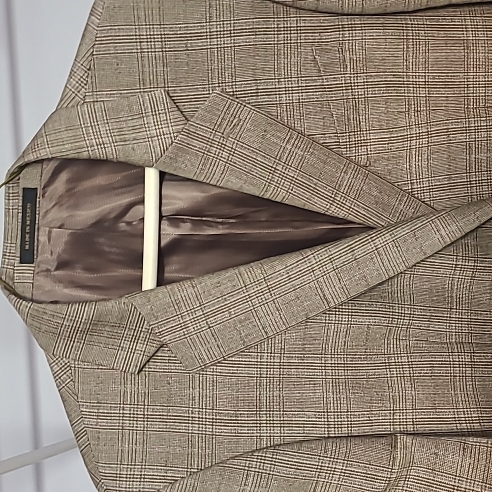 Jos A Bank light brown blazer 42R